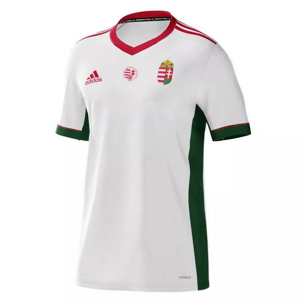 Tailandia Camiseta Hungría 2ª Kit 2021 Blanco
